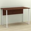 Письмовий стіл Курт-1 венге, ТОВЩИНА СТІЛЬНИЦІ ДСП: 16 мм, ШИРИНА СТІЛЬНИЦІ: 120 см, ГЛИБИНА СТІЛЬНИЦІ: 70 см, КОЛІР МЕТАЛУ: БІЛИЙ, КОЛІР ДСП: ВЕНГЕ МАГИЯ, зображення 2