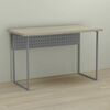 Письменный стол Майк-1 сонома, ТОЛЩИНА СТОЛЕШНИЦЫ ДСП: 32 мм, ШИРИНА СТОЛЕШНИЦЫ: 100 см, ГЛУБИНА СТОЛЕШНИЦЫ: 60 см, ЦВЕТ МЕТАЛЛА: СЕРЫЙ, ЦВЕТ ДСП: СОНОМА, изображение 2