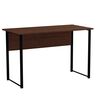 Письменный стол Курт-1 венге, ТОЛЩИНА СТОЛЕШНИЦЫ ДСП: 16 мм, ШИРИНА СТОЛЕШНИЦЫ: 140 см, ГЛУБИНА СТОЛЕШНИЦЫ: 60 см, ЦВЕТ МЕТАЛЛА: ЧЕРНЫЙ, ЦВЕТ ДСП: ВЕНГЕ МАГИЯ