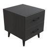 Тумба на дві шухляди Віта-2 кембра, КОЛІР МЕТАЛУ: ЧОРНИЙ, КОЛІР ДСП: КЕМБРА