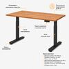 Стіл з електрорегулюванням висоти Спейс-Е (E-LIFT), ТОЛЩИНА СТОЛЕШНИЦЫ ДСП: 16 мм, ШИРИНА СТОЛЕШНИЦЫ: 135, ГЛУБИНА СТОЛЕШНИЦЫ: 67 см, ЦВЕТ МЕТАЛЛА: ЧЕРНЫЙ, ЦВЕТ ДСП: САН МАРИНО, изображение 3