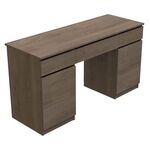 Стол письменный с тумбами Вито-2 трюфель, ТОЛЩИНА СТОЛЕШНИЦЫ ДСП: 16 мм, ШИРИНА СТОЛЕШНИЦЫ: 140 см, ГЛУБИНА СТОЛЕШНИЦЫ: 50 см, ЦВЕТ ДСП: ТРЮФЕЛЬ