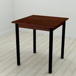 Стіл кухонний Agatha-50, з круглими ніжками