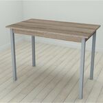 Cтіл обідній прямокутний Mario-44, з квадратними ніжками