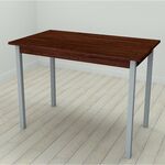 Cтіл обідній прямокутний Mario-44, з квадратними ніжками