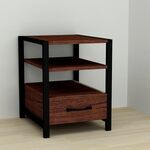 Тумба приліжкова з полицями та шухлядою Vivien-11