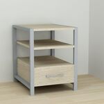 Тумба приліжкова з полицями та шухлядою Vivien-11