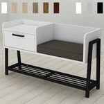 Банкетка зі спинкою в передпокій Бьянка-1