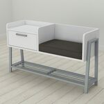 Банкетка зі спинкою в передпокій Бьянка-1