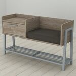 Банкетка зі спинкою в передпокій Бьянка-1