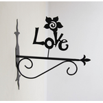 Кріплення для підвісних квітів "Love"