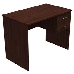 Стіл письмовий з шухлядами Вінсент-1, ТОВЩИНА СТІЛЬНИЦІ ДСП: 16 мм, ШИРИНА СТІЛЬНИЦІ: 100 см, ГЛИБИНА СТІЛЬНИЦІ: 60 см, КОЛІР ДСП: ВЕНГЕ МАГИЯ