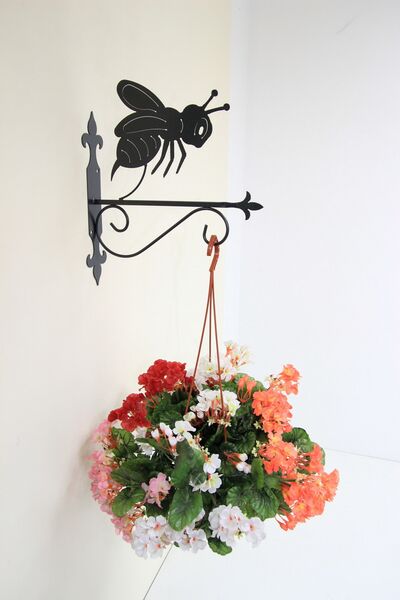 Декоративный кронштейн для подвесных цветов "Пчелка", зображення 2
