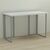 Стол письменный Ханна-1, ТОЛЩИНА СТОЛЕШНИЦЫ ДСП: 32 мм, ШИРИНА СТОЛЕШНИЦЫ: 140 см, ГЛУБИНА СТОЛЕШНИЦЫ: 60 см, ЦВЕТ МЕТАЛЛА: СЕРЫЙ, ЦВЕТ ДСП: БЕЛЫЙ