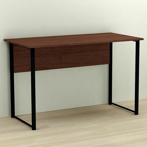 Письменный стол Курт-1 венге, ТОЛЩИНА СТОЛЕШНИЦЫ ДСП: 16 мм, ШИРИНА СТОЛЕШНИЦЫ: 140 см, ГЛУБИНА СТОЛЕШНИЦЫ: 60 см, ЦВЕТ МЕТАЛЛА: ЧЕРНЫЙ, ЦВЕТ ДСП: ВЕНГЕ МАГИЯ, изображение 2