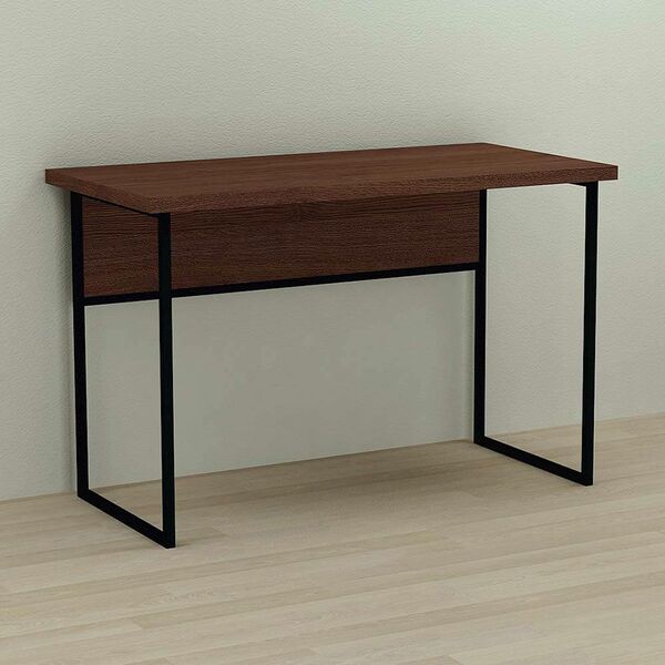 Письмовий стіл Коді-1 венге, ТОВЩИНА СТІЛЬНИЦІ ДСП: 32 мм, ШИРИНА СТІЛЬНИЦІ: 100 см, ГЛИБИНА СТІЛЬНИЦІ: 60 см, КОЛІР МЕТАЛУ: ЧОРНИЙ, КОЛІР ДСП: ВЕНГЕ МАГИЯ, зображення 2