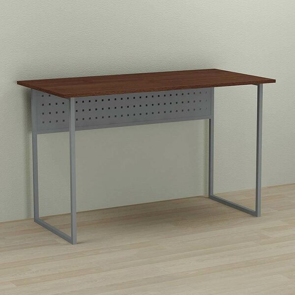 Письменный стол Майк-1 венге, ТОЛЩИНА СТОЛЕШНИЦЫ ДСП: 16 мм, ШИРИНА СТОЛЕШНИЦЫ: 120 см, ГЛУБИНА СТОЛЕШНИЦЫ: 70 см, ЦВЕТ МЕТАЛЛА: СЕРЫЙ, ЦВЕТ ДСП: ВЕНГЕ МАГИЯ, изображение 2