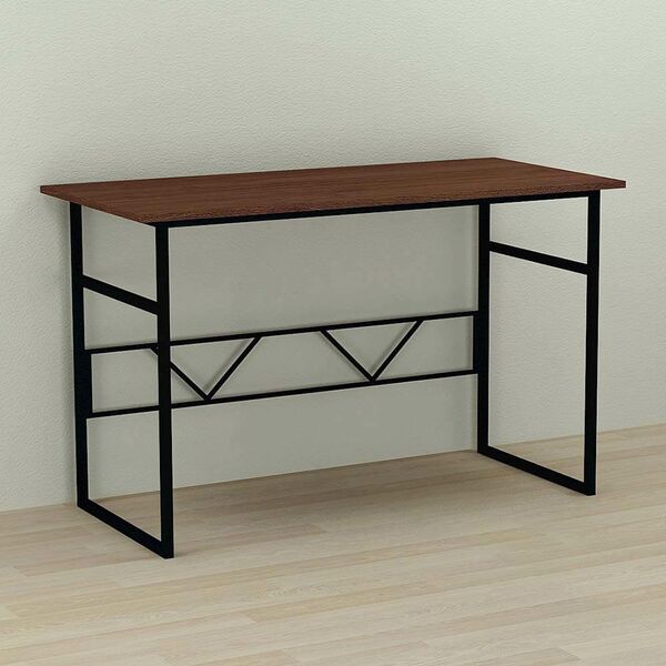 Стіл комп'ютерний Раян-1 венге, ТОВЩИНА СТІЛЬНИЦІ ДСП: 16 мм, ШИРИНА СТІЛЬНИЦІ: 100 см, ГЛИБИНА СТІЛЬНИЦІ: 70 см, КОЛІР МЕТАЛУ: ЧОРНИЙ, КОЛІР ДСП: ВЕНГЕ МАГИЯ