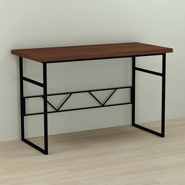 Стіл комп'ютерний Раян-1 венге, ТОВЩИНА СТІЛЬНИЦІ ДСП: 32 мм, ШИРИНА СТІЛЬНИЦІ: 100 см, ГЛИБИНА СТІЛЬНИЦІ: 60 см, КОЛІР МЕТАЛУ: ЧОРНИЙ, КОЛІР ДСП: ВЕНГЕ МАГИЯ