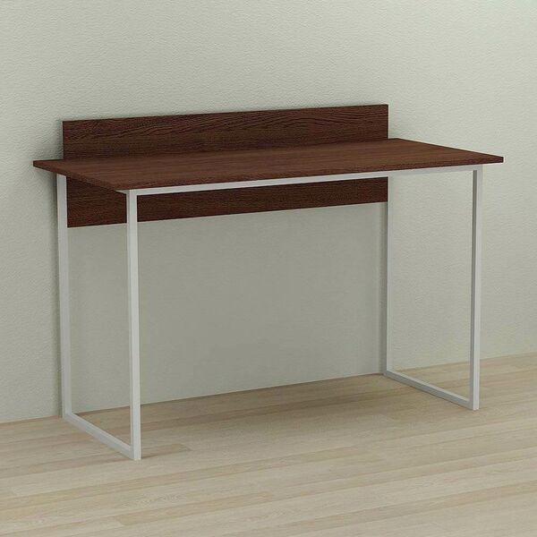 Стіл для школяра Скай-1 венге, ТОВЩИНА СТІЛЬНИЦІ ДСП: 16 мм, ШИРИНА СТІЛЬНИЦІ: 120 см, ГЛИБИНА СТІЛЬНИЦІ: 60 см, КОЛІР МЕТАЛУ: БІЛИЙ, КОЛІР ДСП: ВЕНГЕ МАГИЯ