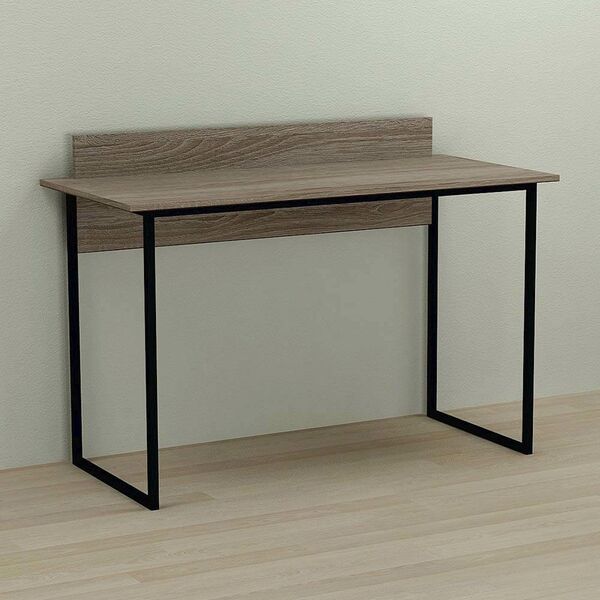 Стіл для школяра Скай-1 трюфель, ТОВЩИНА СТІЛЬНИЦІ ДСП: 16 мм, ШИРИНА СТІЛЬНИЦІ: 140 см, ГЛИБИНА СТІЛЬНИЦІ: 60 см, КОЛІР МЕТАЛУ: ЧОРНИЙ, КОЛІР ДСП: ТРЮФЕЛЬ