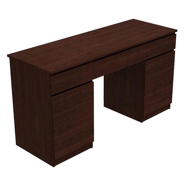 Стіл письмовий з тумбами Віто-2 венге, ТОВЩИНА СТІЛЬНИЦІ ДСП: 16 мм, ШИРИНА СТІЛЬНИЦІ: 140 см, ГЛИБИНА СТІЛЬНИЦІ: 50 см, КОЛІР ДСП: ВЕНГЕ МАГИЯ