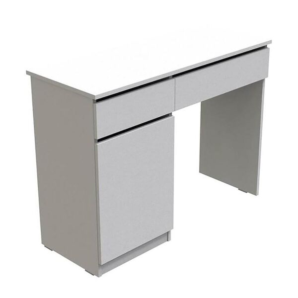 Стіл письмовий з тумбою Віто-1 білий, ТОВЩИНА СТІЛЬНИЦІ ДСП: 16 мм, ШИРИНА СТІЛЬНИЦІ: 100 см, ГЛИБИНА СТІЛЬНИЦІ: 50 см, КОЛІР ДСП: БІЛИЙ