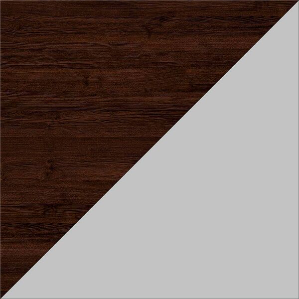 Шафа гардероб Френд-2 венге, КОЛІР МЕТАЛУ: СІРИЙ, КОЛІР ДСП: ВЕНГЕ МАГИЯ