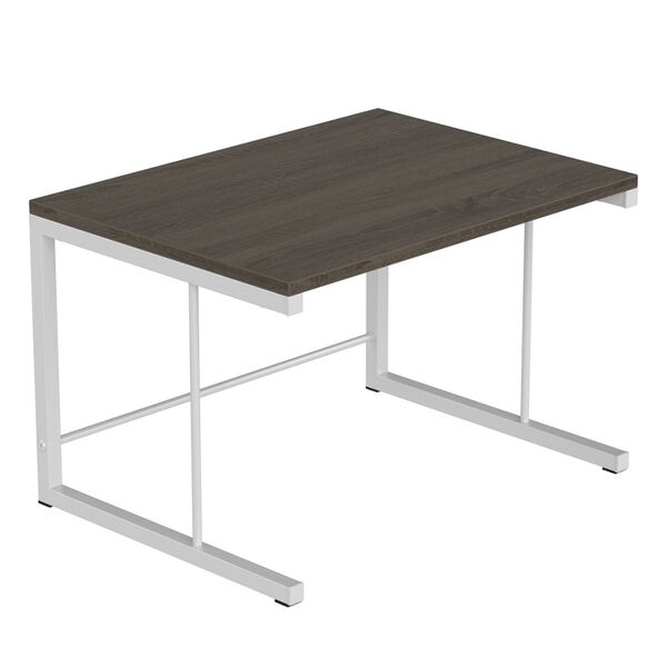 Підставка під мікрохвильовку Мікрошелф-1 трюфель, КОЛІР МЕТАЛУ: БІЛИЙ, КОЛІР ДСП: ТРЮФЕЛЬ