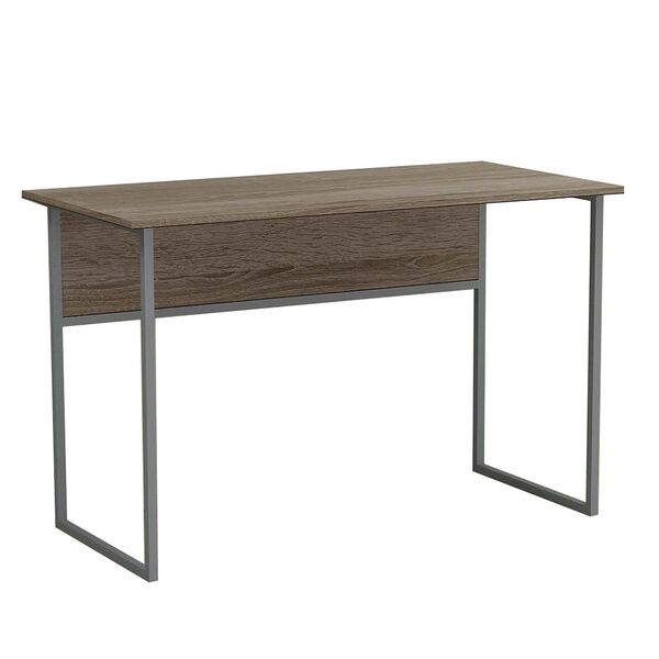 Письмовий стіл Коді-1 трюфель, ТОВЩИНА СТІЛЬНИЦІ ДСП: 16 мм, ШИРИНА СТІЛЬНИЦІ: 140 см, ГЛИБИНА СТІЛЬНИЦІ: 70 см, КОЛІР МЕТАЛУ: СІРИЙ, КОЛІР ДСП: ТРЮФЕЛЬ