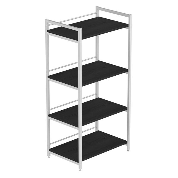 Стелаж з полицею під мікрохвильовку Коннект-640 кембра, КОЛІР МЕТАЛУ: БІЛИЙ, КОЛІР ДСП: КЕМБРА