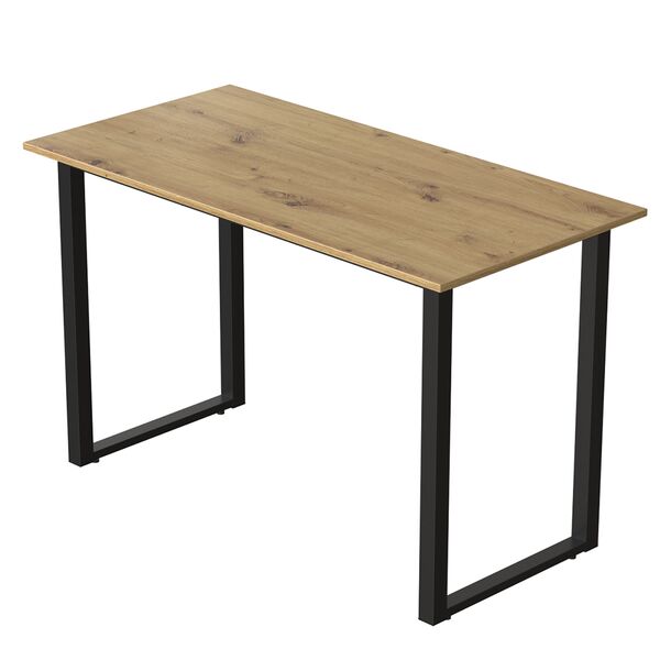 Письмовий стіл Корд-2 артизан, ТОВЩИНА СТІЛЬНИЦІ ДСП: 16 мм, ШИРИНА СТІЛЬНИЦІ: 120 см, ГЛИБИНА СТІЛЬНИЦІ: 60 см, КОЛІР МЕТАЛУ: ЧОРНИЙ, КОЛІР ДСП: АРТИЗАН