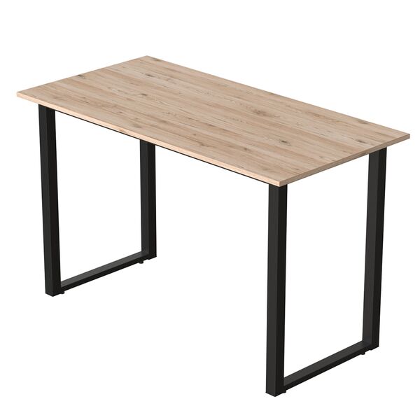 Письмовий стіл Корд-2 сан маріно, ТОВЩИНА СТІЛЬНИЦІ ДСП: 16 мм, ШИРИНА СТІЛЬНИЦІ: 100 см, ГЛИБИНА СТІЛЬНИЦІ: 60 см, КОЛІР МЕТАЛУ: ЧОРНИЙ, КОЛІР ДСП: САН МАРІНО