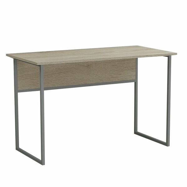 Письменный стол Коди-1 сонома, ТОЛЩИНА СТОЛЕШНИЦЫ ДСП: 32 мм, ШИРИНА СТОЛЕШНИЦЫ: 100 см, ГЛУБИНА СТОЛЕШНИЦЫ: 70 см, ЦВЕТ МЕТАЛЛА: СЕРЫЙ, ЦВЕТ ДСП: СОНОМА