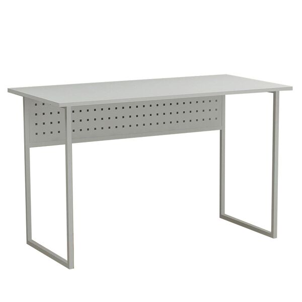 Письмовий стіл Майк-1 білий, ТОВЩИНА СТІЛЬНИЦІ ДСП: 32 мм, ШИРИНА СТІЛЬНИЦІ: 100 см, ГЛИБИНА СТІЛЬНИЦІ: 70 см, КОЛІР МЕТАЛУ: БІЛИЙ, КОЛІР ДСП: БІЛИЙ