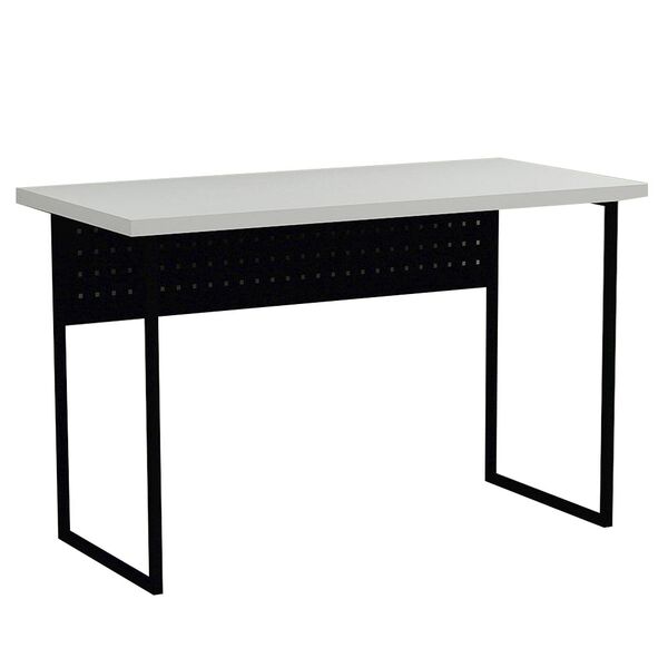 Письмовий стіл Майк-1 білий, ТОВЩИНА СТІЛЬНИЦІ ДСП: 32 мм, ШИРИНА СТІЛЬНИЦІ: 100 см, ГЛИБИНА СТІЛЬНИЦІ: 70 см, КОЛІР МЕТАЛУ: ЧОРНИЙ, КОЛІР ДСП: БІЛИЙ