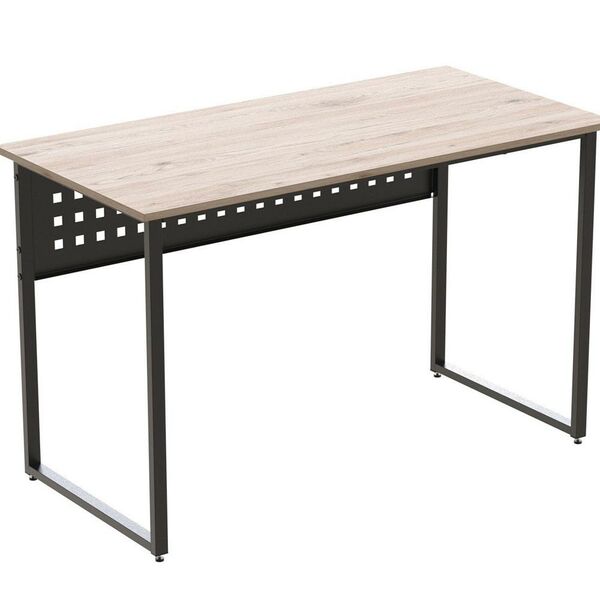 письмовий стіл Майк-1 сан маріно, ТОВЩИНА СТІЛЬНИЦІ ДСП: 16 мм, ШИРИНА СТІЛЬНИЦІ: 120 см, ГЛИБИНА СТІЛЬНИЦІ: 70 см, КОЛІР МЕТАЛУ: ЧОРНИЙ, КОЛІР ДСП: САН МАРІНО