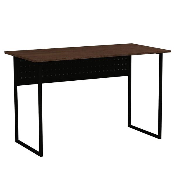 Письмовий стіл Майк-1 венге, ТОВЩИНА СТІЛЬНИЦІ ДСП: 16 мм, ШИРИНА СТІЛЬНИЦІ: 120 см, ГЛИБИНА СТІЛЬНИЦІ: 60 см, КОЛІР МЕТАЛУ: ЧОРНИЙ, КОЛІР ДСП: ВЕНГЕ МАГИЯ