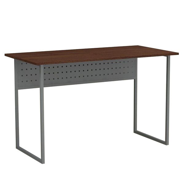 Письмовий стіл Майк-1 венге, ТОВЩИНА СТІЛЬНИЦІ ДСП: 16 мм, ШИРИНА СТІЛЬНИЦІ: 140 см, ГЛИБИНА СТІЛЬНИЦІ: 60 см, КОЛІР МЕТАЛУ: СІРИЙ, КОЛІР ДСП: ВЕНГЕ МАГИЯ