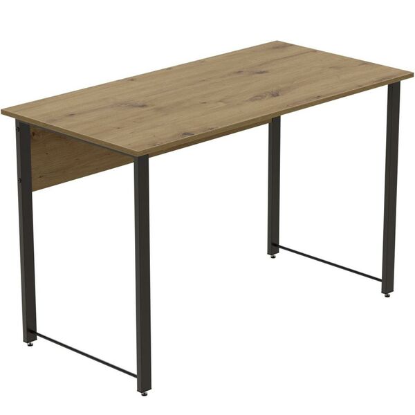 письмовий стіл Курт-1 артизан, ТОВЩИНА СТІЛЬНИЦІ ДСП: 16 мм, ШИРИНА СТІЛЬНИЦІ: 100 см, ГЛИБИНА СТІЛЬНИЦІ: 70 см, КОЛІР МЕТАЛУ: ЧОРНИЙ, КОЛІР ДСП: АРТИЗАН