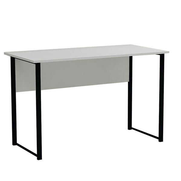 Письмовий стіл Курт-1 білий, ТОВЩИНА СТІЛЬНИЦІ ДСП: 16 мм, ШИРИНА СТІЛЬНИЦІ: 120 см, ГЛИБИНА СТІЛЬНИЦІ: 70 см, КОЛІР МЕТАЛУ: ЧОРНИЙ, КОЛІР ДСП: БІЛИЙ