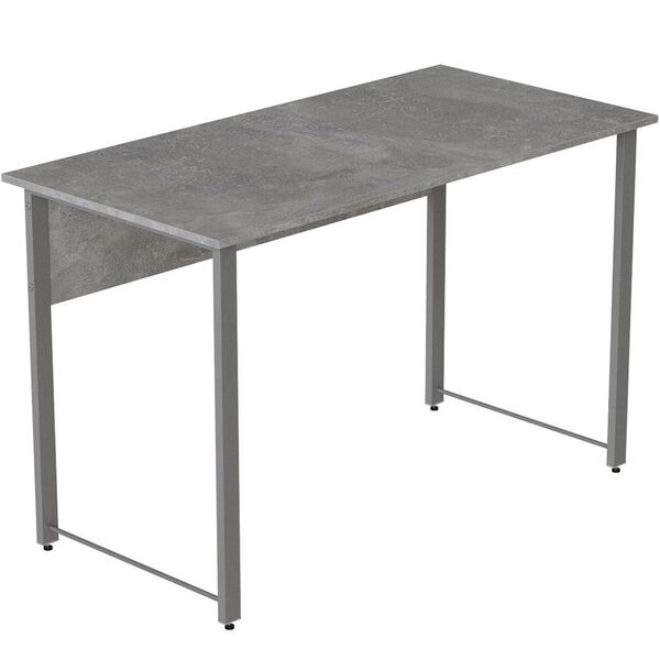 Письмовий стіл Курт-1 бетон, ТОВЩИНА СТІЛЬНИЦІ ДСП: 32 мм, ШИРИНА СТІЛЬНИЦІ: 100 см, ГЛИБИНА СТІЛЬНИЦІ: 60 см, КОЛІР МЕТАЛУ: СІРИЙ, КОЛІР ДСП: БЕТОН